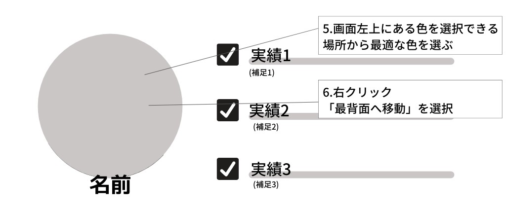 【Canva】背景透過したアイコンを持っている人の向け画像の作り方4